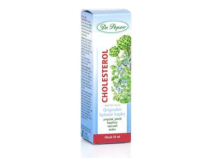 CHOLESTEROL originální bylinné kapky 50 ml