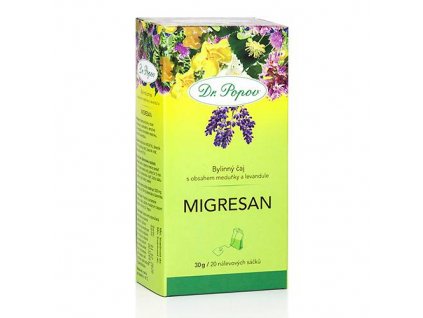 Bylinný čaj MIGRESAN 30 g  K duševní pohodě