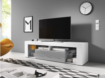 TV EVEREST140 MOOD WHITE GREY GLOSS