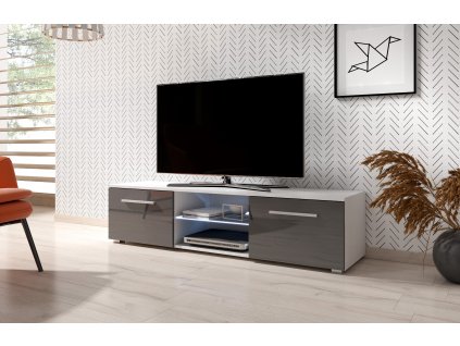 TV MOON140 MOOD WHITE GREY GLOSS