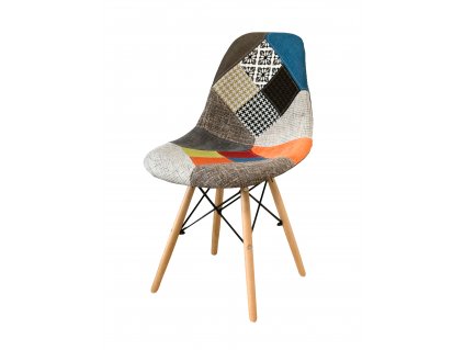 Moderní jídelní židle čalouněná PALERMO vícebarevná