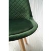 Moderní jídelní židle čalouněná RIO zelená