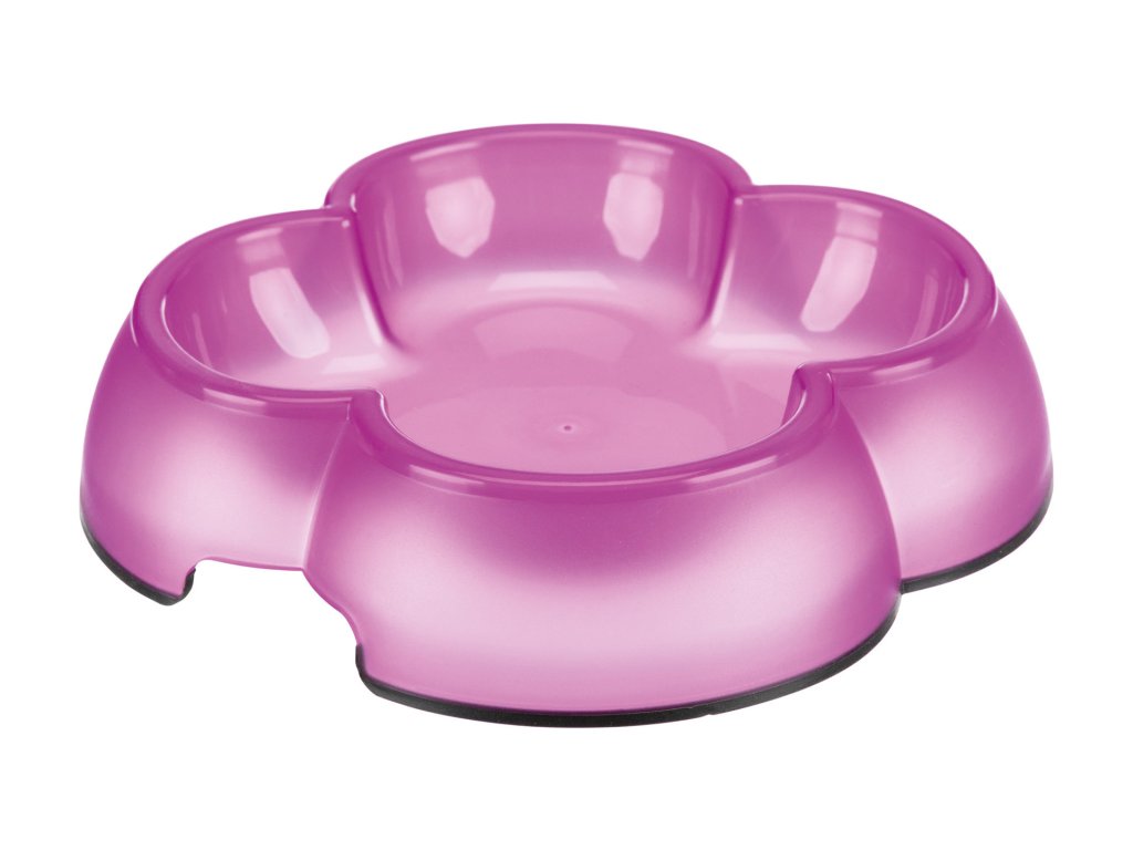 Plastová miska čtyřlístek s gumou, 0,25 l/14 cm