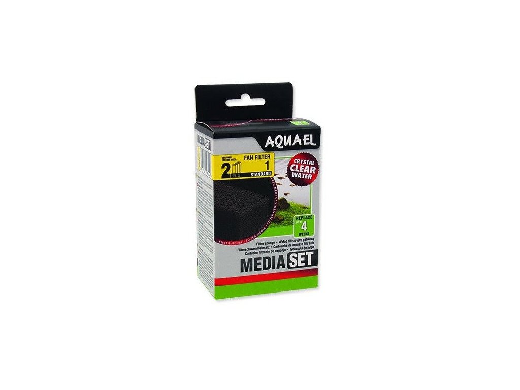 AquaEl Fan Filter 2 Plus náhradní molitany 2ks