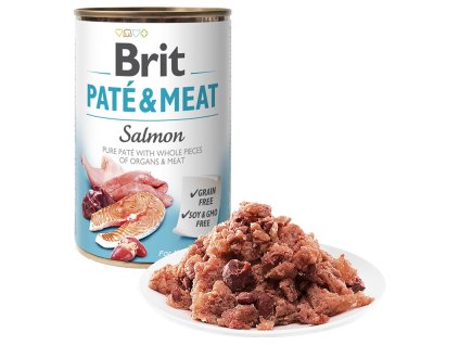 Brit Paté & Meat Salmon 800g