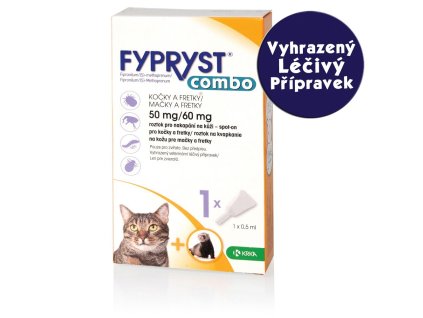Fypryst Combo spot-on cat/fer. 1x0,5ml (exp. 3/24)