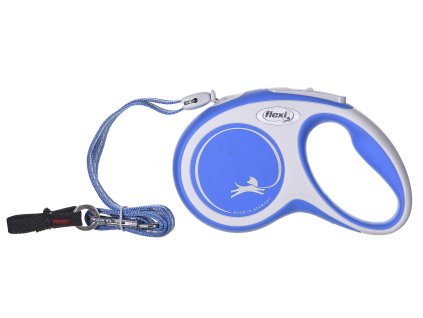 flexi New Comfort S lanko 5m/12kg modrá
