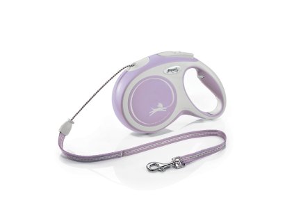 flexi New Comfort M lanko 8m/20kg růžová