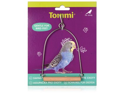 Houpačka malá - dřevo + kov