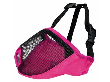 Náhubek pro krátkonosá plemena, polyester M 27 cm