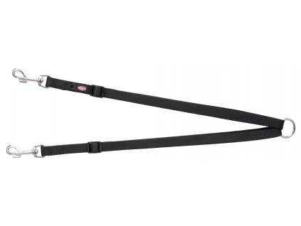 Nylonová rozdvojka - pásky s karabinami 40-70 cm/15 mm