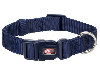 Obojek PREMIUM 35-55 cm/20 mm (M-L), - indigo