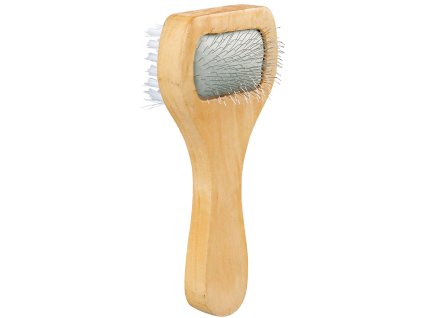 Oboustranný, jemný kartáč, nylonové štětiny 6 x 13 cm