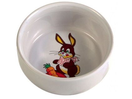 Keramická miska pro králíka s obrázkem 250 ml/11 cm
