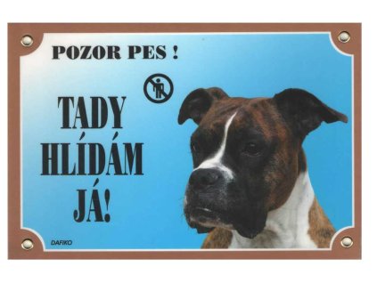 Cedule na vrata BOXER