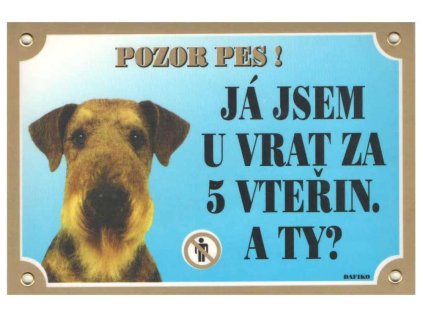 Cedule na vrata Erdelterier