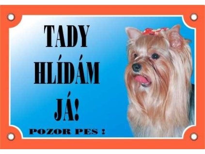 Cedule na vrata Yorkšírský terier