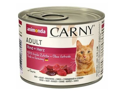 ANIMONDA CARNY Adult - hovězí, srdce 200g