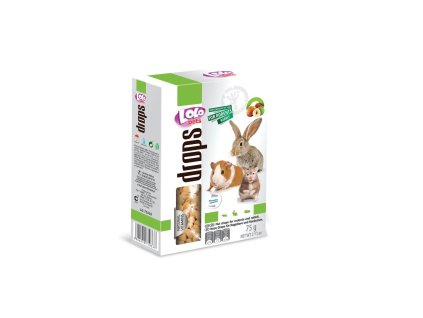 LOLO dropsy ořechové pro hlodavce (exp.18.1.2024)