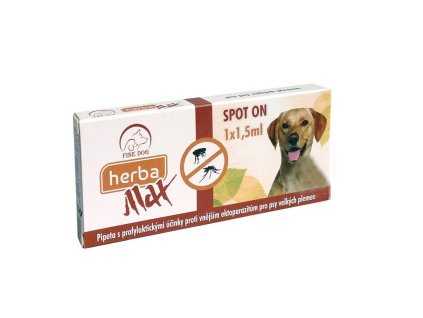 Herba MAX SpotOn BIG Dog 1x1,5ml