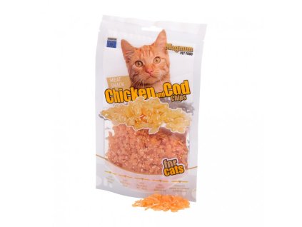 Magnum chicken & cod chips for cats 70g