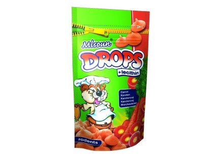 MLSOUN Drops hlodavec 75g karotenový