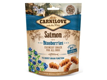 Carnilove Dog Crunchy Snack Salmon & Blueberries 200g
