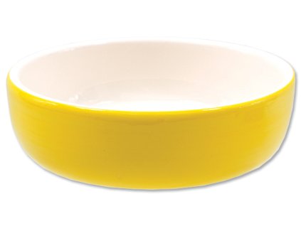 Miska MAGIC CAT keramická žlutá 14,5 cm