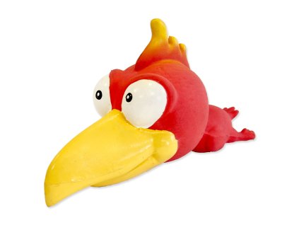 Hračka DOG FANTASY Latex ptáci se zvukem mix 18 cm