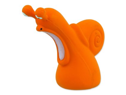 Hračka DOG FANTASY Latex šnek se zvukem 12 cm