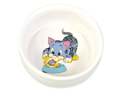 Miska TRIXIE keramická s potiskem 11 cm (300ml)