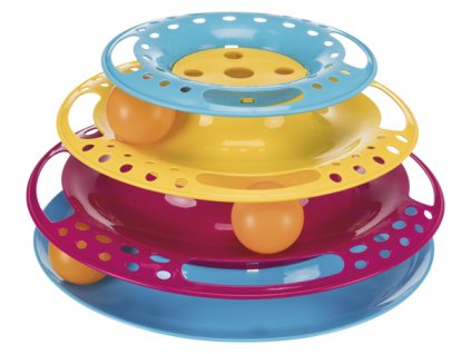 Kruhová věž s míčky 25 cm x 13 cm