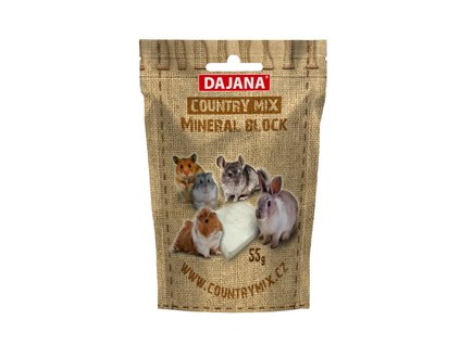 DAJANA Minerální kámen, pro obrušování zubů hlodavců