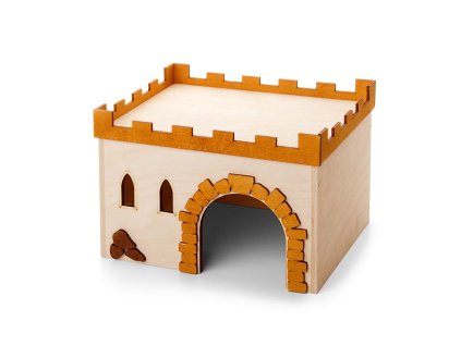 Hrad č. 3 - dřevěný domek pro morčata