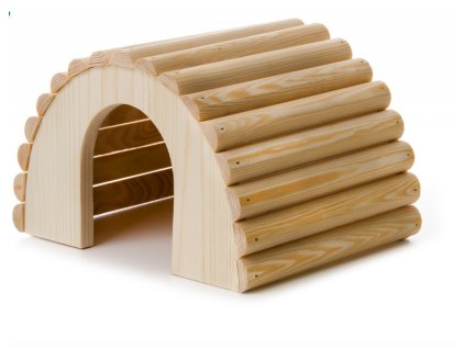 Dřevěné iglú pro morčata