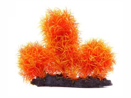 Orange Hygro - akvarijní plastová rostlinka