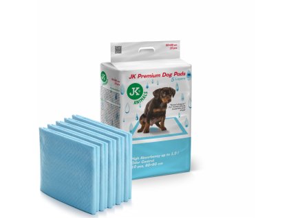 Premium Dog Pads 60×60 cm(10 ks) – (podložky) pro psy a štěňata