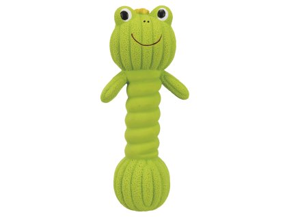 Žába - činka latexová se zvukem 18cm