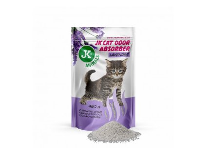 JK Lavender Absorber, pohlcovač zápachů s vůní levandule 450 g