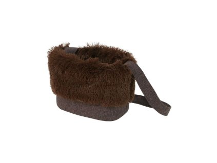 Taška Luxury 32 cm tmavě hnědá