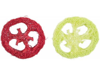 Set koleček - 2ks - hračka pro hlodavce, lufa, 6 cm