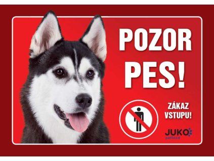 Cedulka Juko HUSKY / MALAMUT