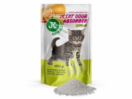 JK Citrus Absorber, pohlcovač zápachů s vůní citrusů 450 g
