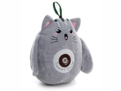 Plyšová pískací kočička 16 cm