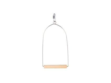 Dřevěná houpačka závěsná 10 x 22 cm