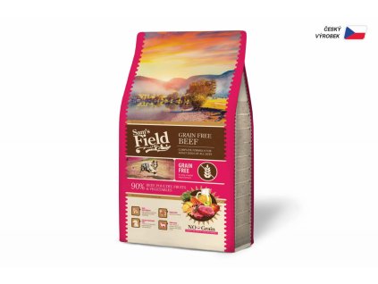 Sam's Field Grain Free Beef (Angus) 2,5kg