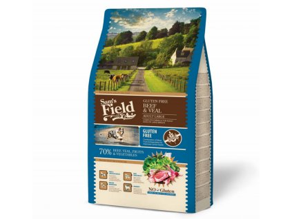 Sam's Field Gluten Free Beef & Veal Adult Large 2,5kg