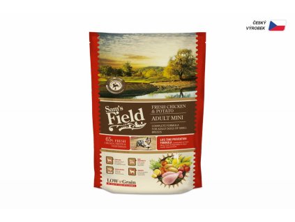 Sam's Field Low Grain Adult Mini Chicken & Potato 800g