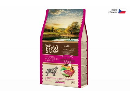 Sam's Field Low Grain Adult Large Lamb - Free Range 2,5kg