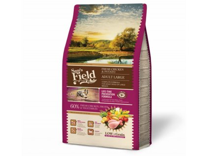 Sam's Field Low Grain Adult Large Chicken & Potato 2,5kg